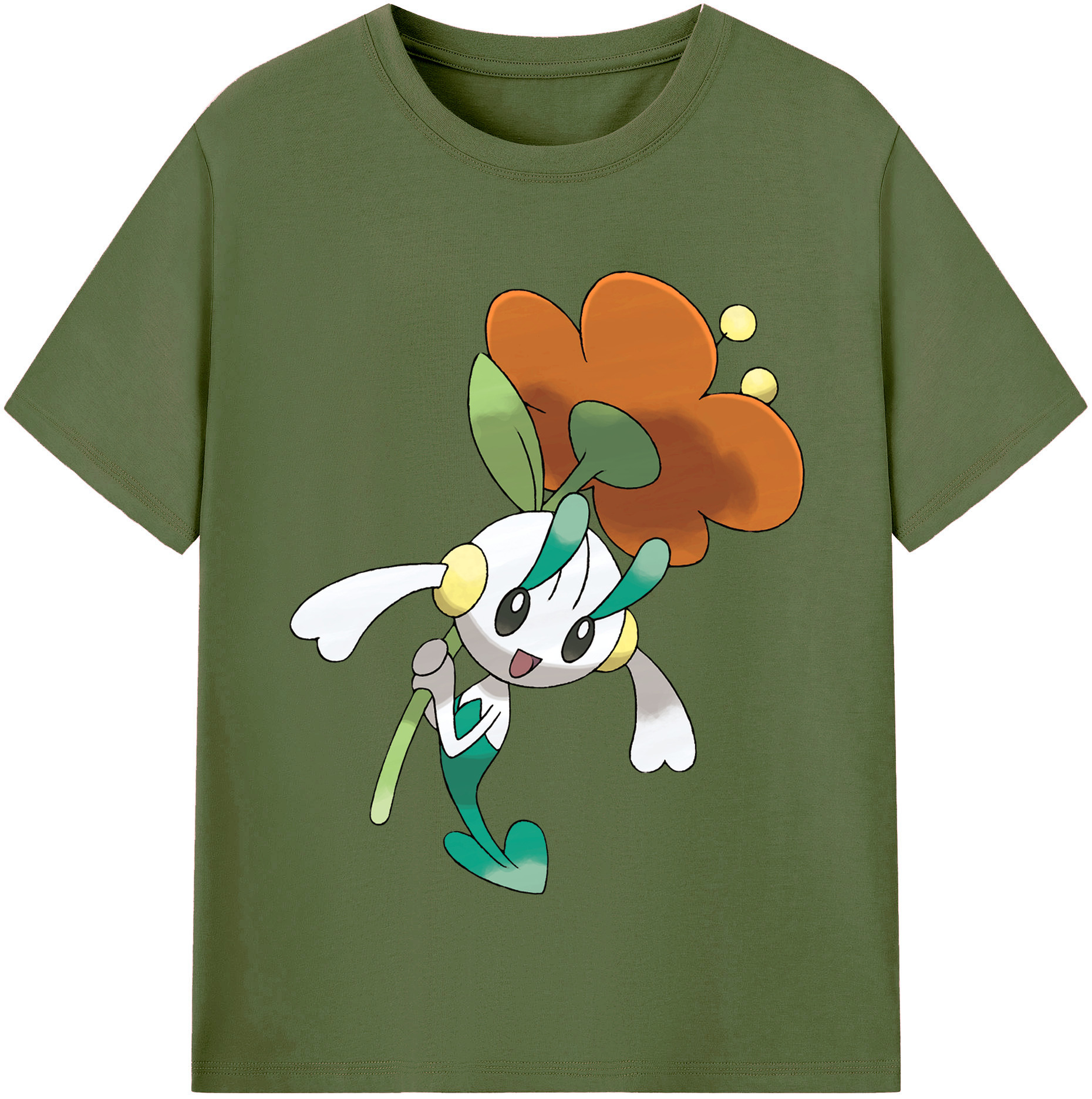 （画像用） ポケットモンスター Pokémon 綿100％半袖Tシャツ（フロントプリント）